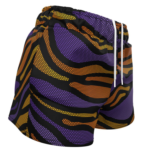 Tigerdelic (Women's Sports Shorts - Recycled Polyester)