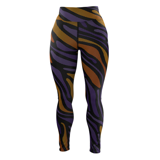Tigerdelic (Women's Yoga Pants) Yoga