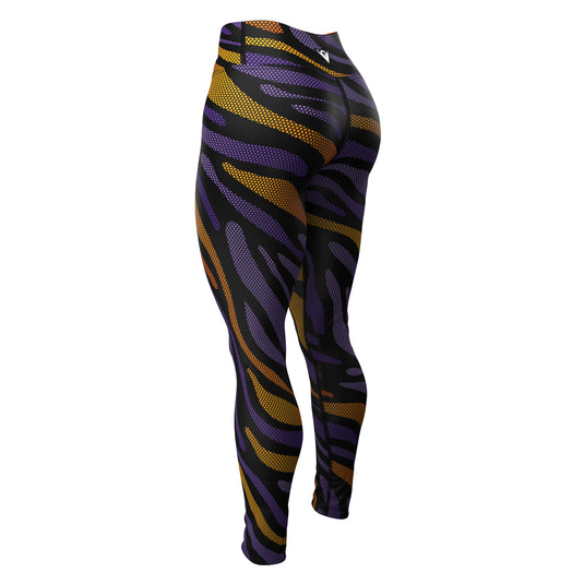 Tigerdelic (Women's Yoga Pants) Yoga