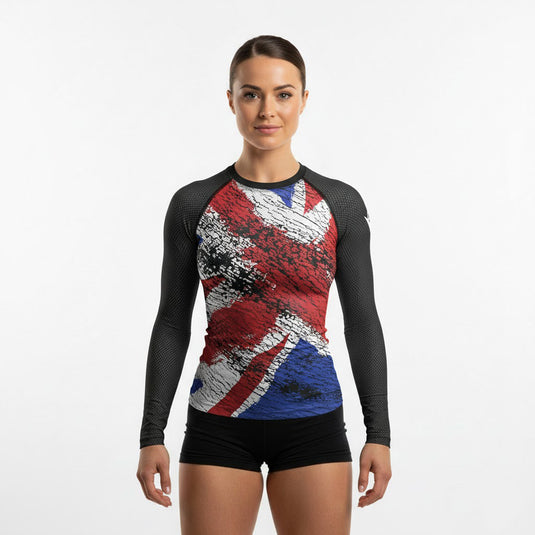 United Kingdom (Union Jack Flag) - Urban (Women's Rash Guard) Olympian