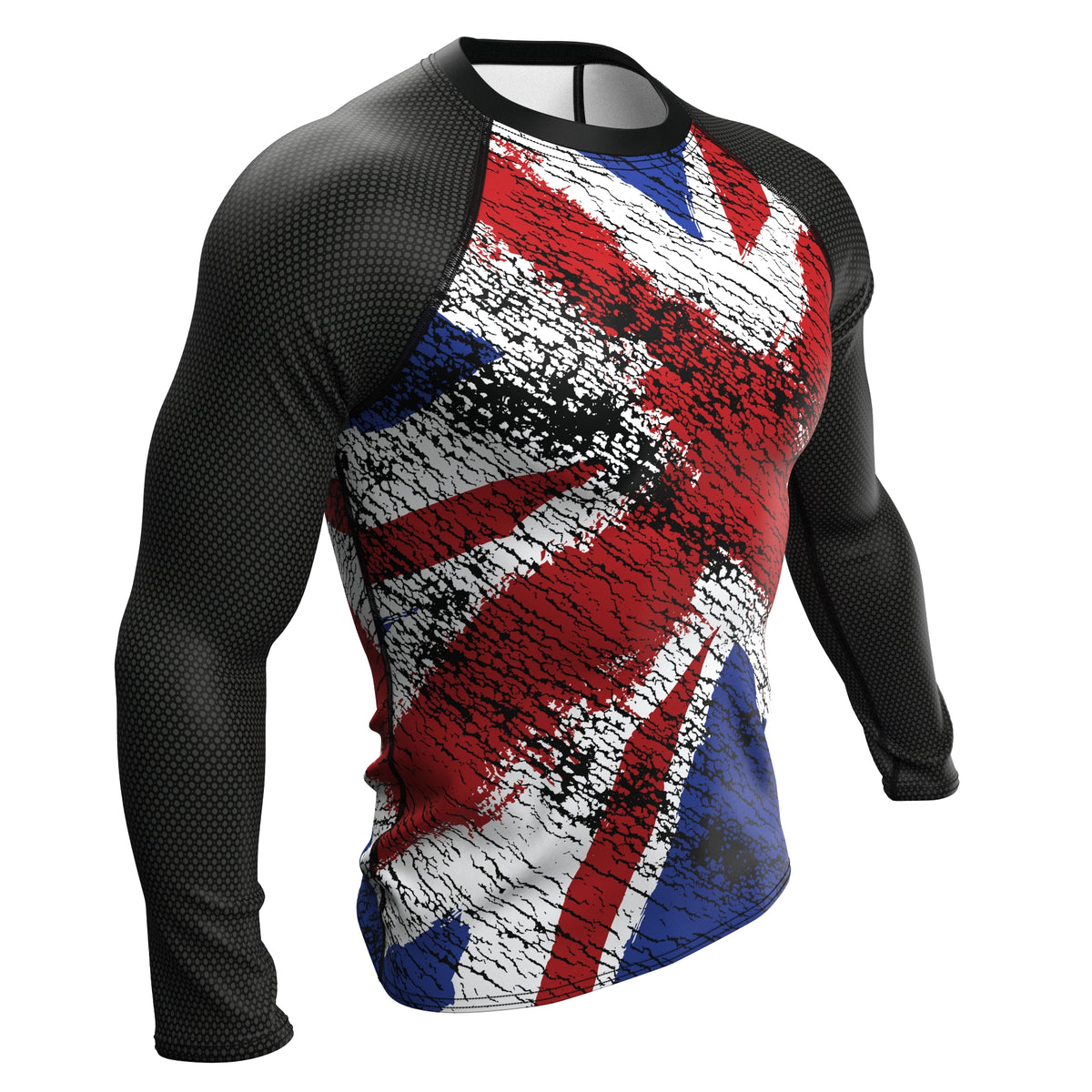 United Kingdom (Union Jack Flag) - Urban (Men&#39;s Rash Guard) Olympian
