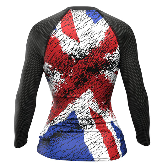 United Kingdom (Union Jack Flag) - Urban (Women's Rash Guard) Olympian
