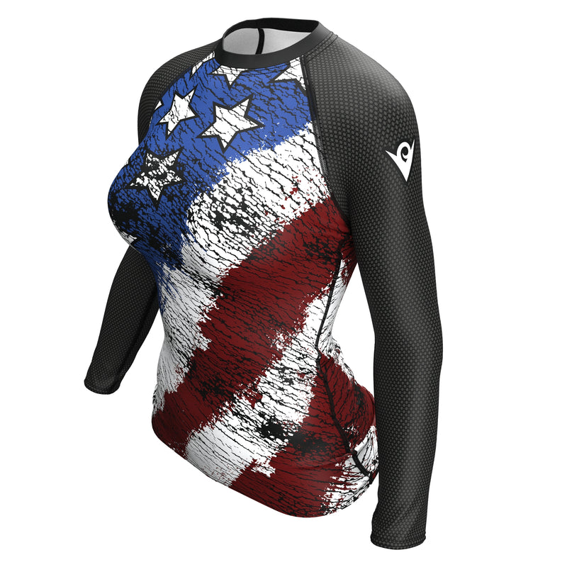 Load image into Gallery viewer, United States - Urban (Women&#39;s Rash Guard) Olympian
