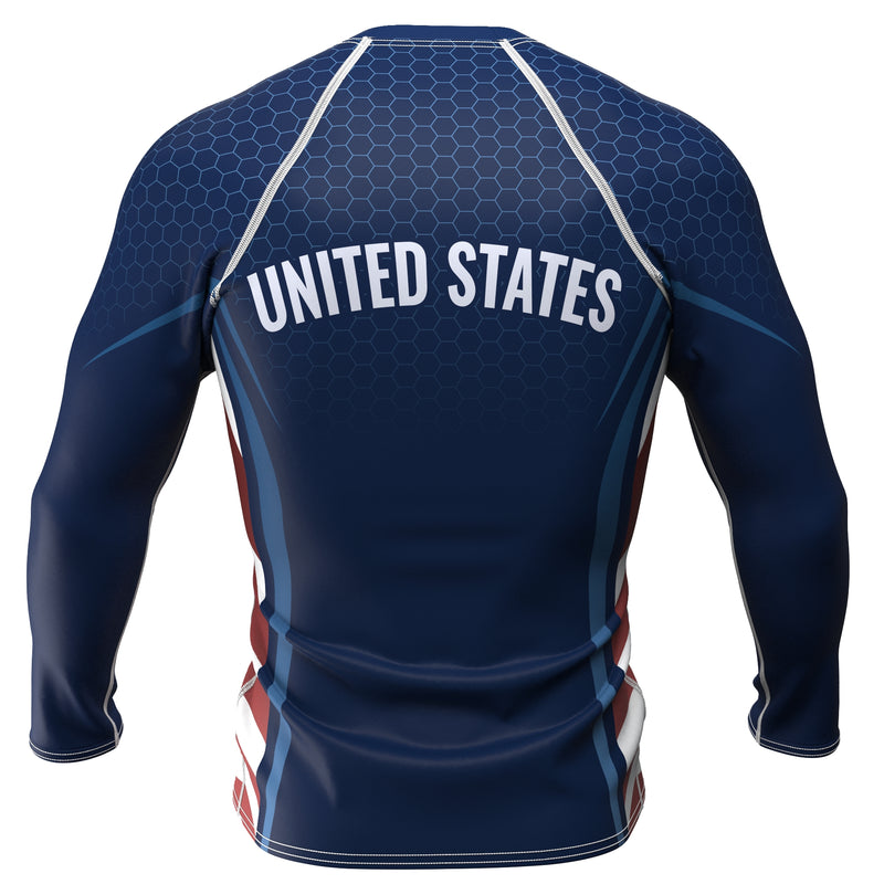 Load image into Gallery viewer, United States - Stargate (Men&#39;s Rash Guard) Olympian
