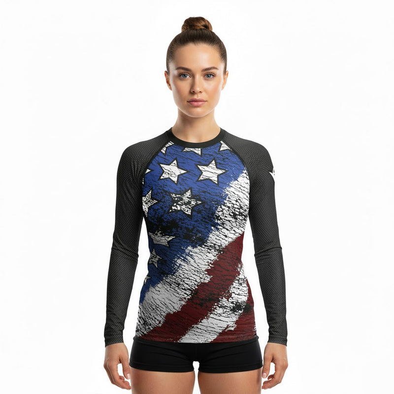 Load image into Gallery viewer, United States - Urban (Women&#39;s Rash Guard) Olympian
