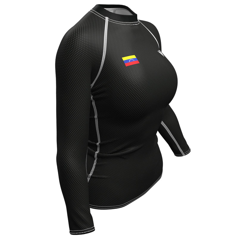 Load image into Gallery viewer, Venezuela - Eclipse (Women&#39;s Rash Guard) Olympian
