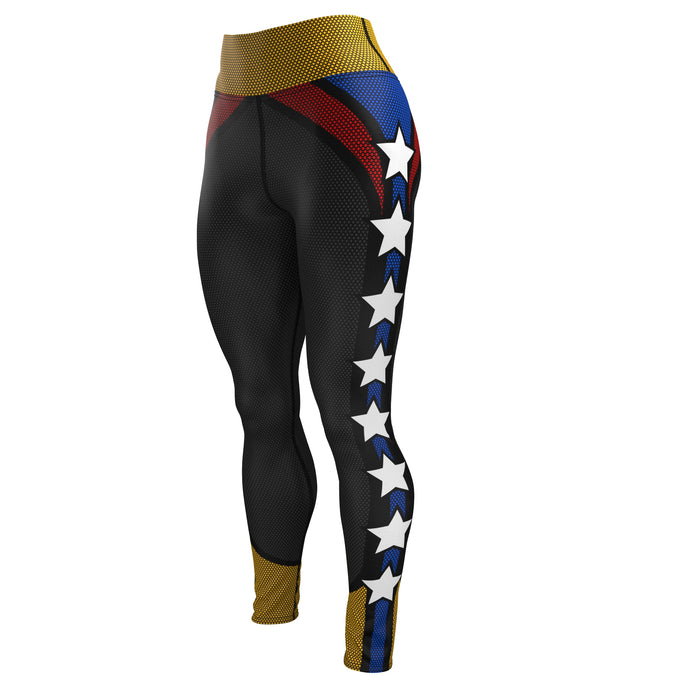 Venezuela - Galaxy (Women's Yoga Pants) Olympian