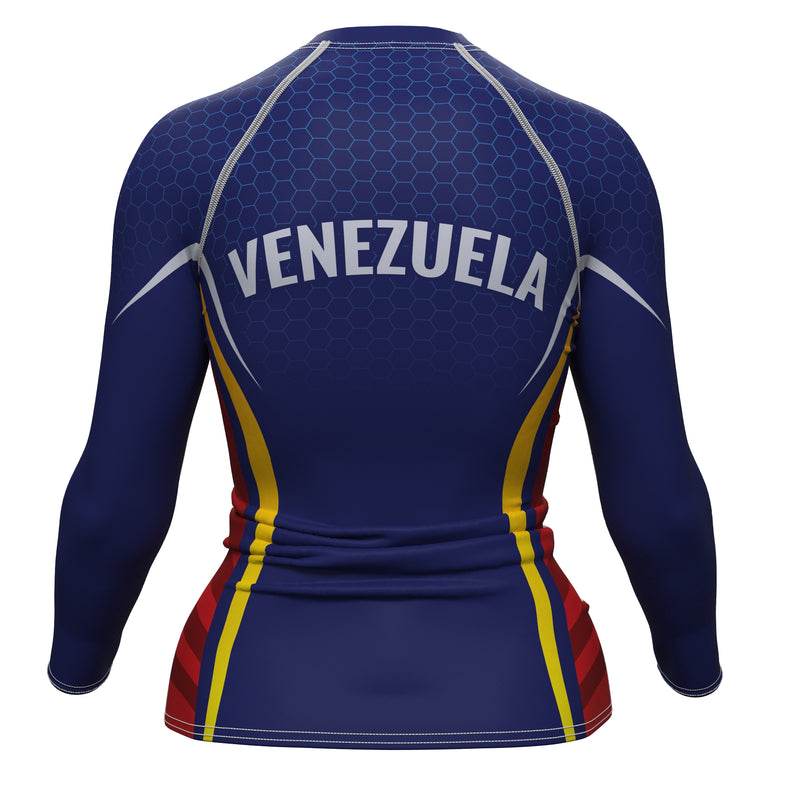 Load image into Gallery viewer, Venezuela - Stargate (Women&#39;s Rash Guard) Olympian
