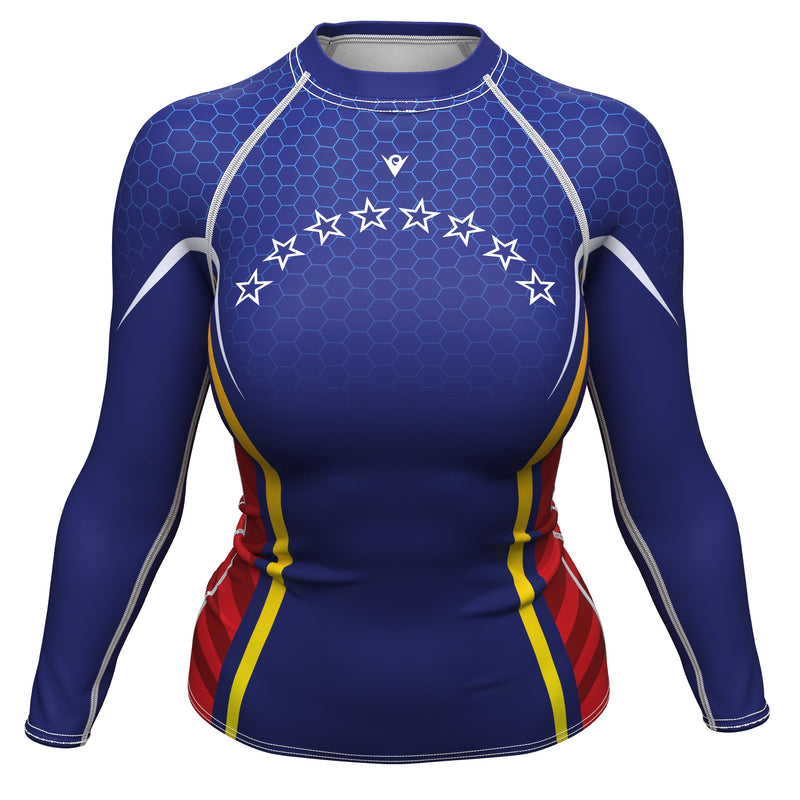 Load image into Gallery viewer, Venezuela - Stargate (Women&#39;s Rash Guard) Olympian
