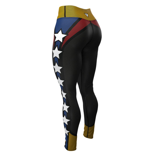 Venezuela - Galaxy (Women's Yoga Pants) Olympian