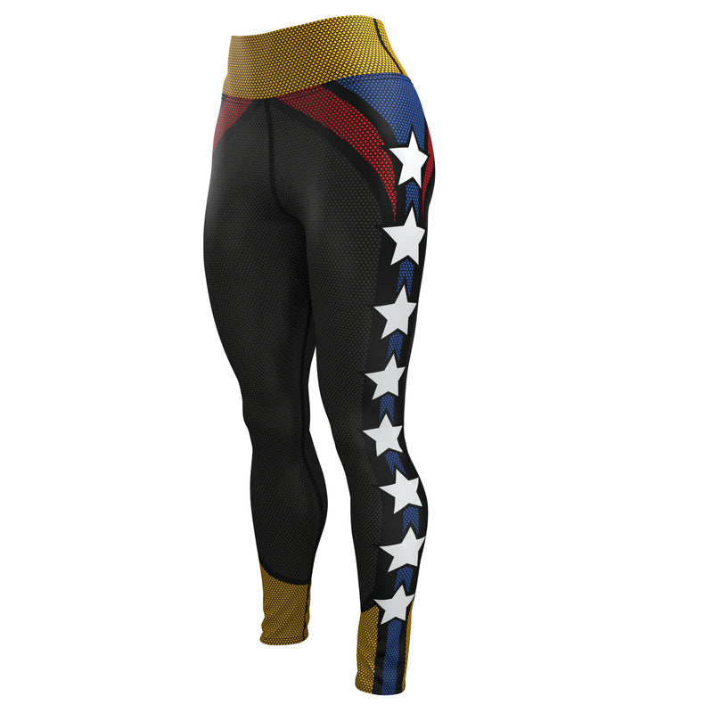 Load image into Gallery viewer, Venezuela - Galaxy (Women's Yoga Pants) Olympian
