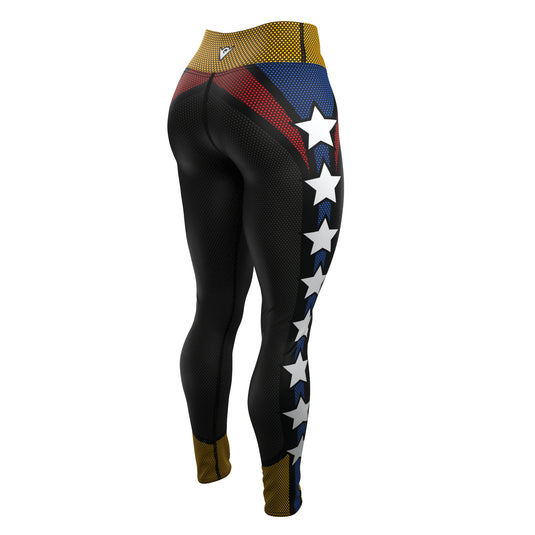 Venezuela - Galaxy (Women's Yoga Pants) Olympian
