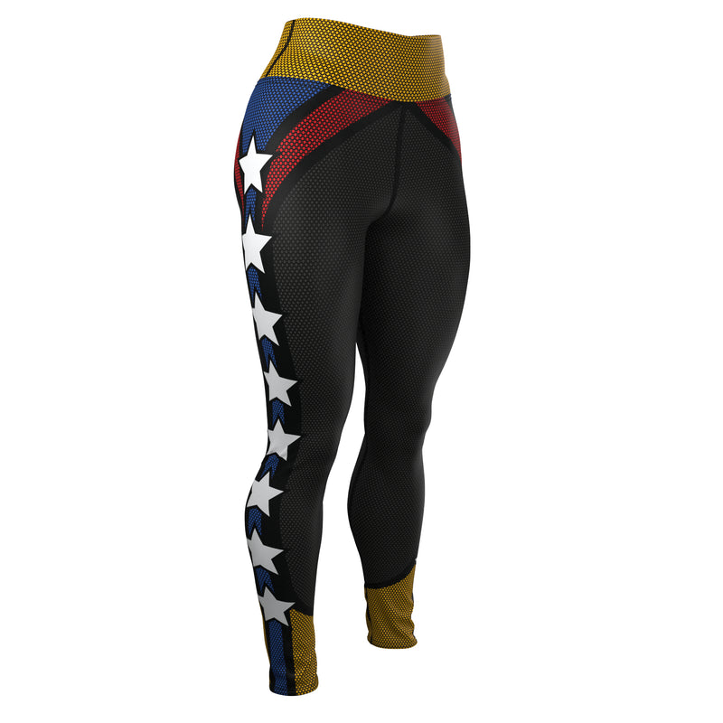 Load image into Gallery viewer, Venezuela - Galaxy (Women's Yoga Pants) Olympian
