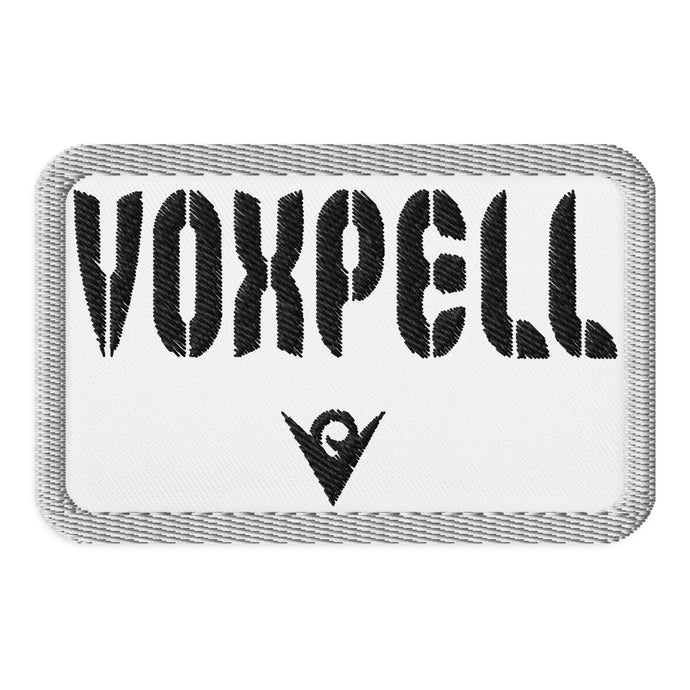 Voxpell Logo (Text & Symbol) Patch (3.5