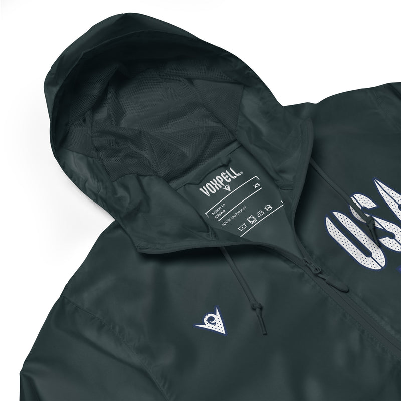 Load image into Gallery viewer, United States - USA 1 - Country Codes (Unisex - Lightweight Zip-up Windbreaker) Olympian
