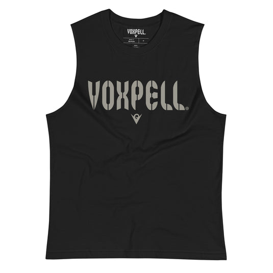Voxpell Logo (Unisex Sleeveless Shirt) Excelsior