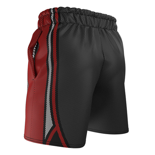 Karate-Do - Training Armor (Men's Sports Shorts - Recycled Polyester) Martial Warrior