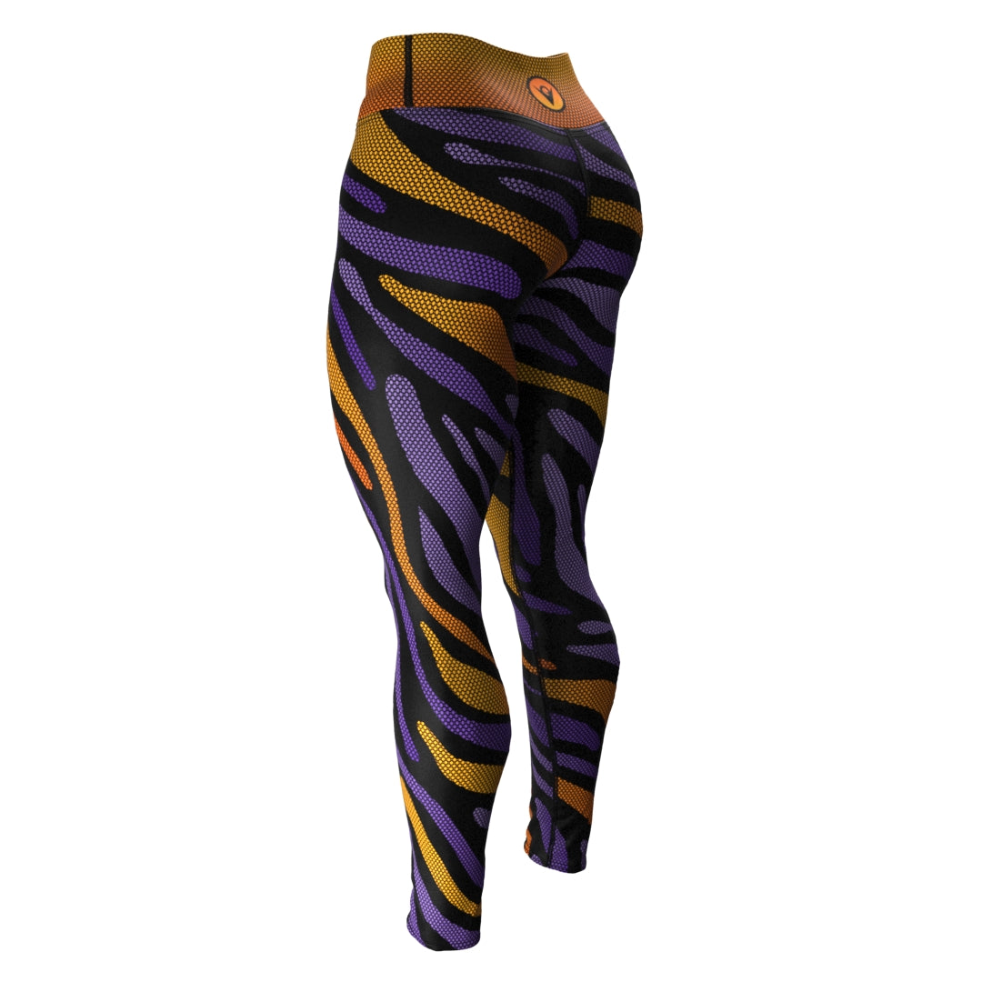 Tigerdelic (Women&#39;s Yoga Pants) Yoga