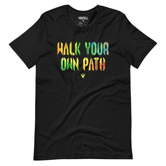 Walk Your Own Path - Picturesque (Men's Crew-neck T-shirt) Excelsior