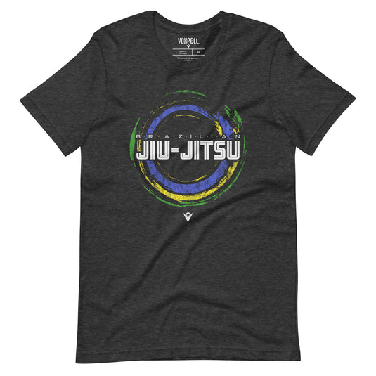 Brazilian Jiu-Jitsu (BJJ) (Men's Crew-neck T-shirt) Martial Warrior