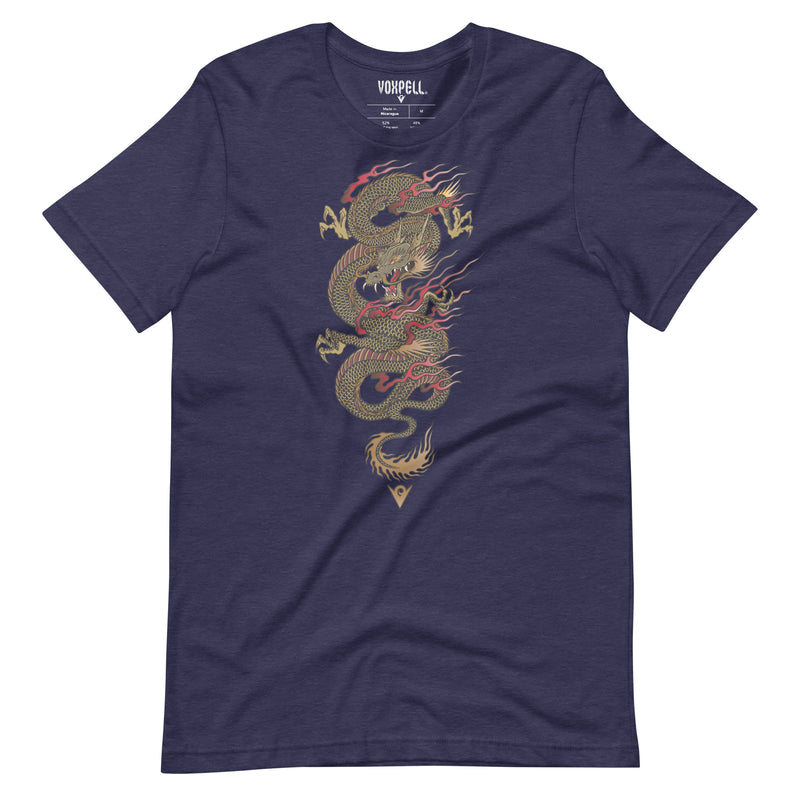 Load image into Gallery viewer, Voxpell Dragon Warrior (Men&#39;s Crew-neck T-shirt) Martial Warrior
